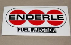 (2)  Enderle Fuel Injection Decals Small  buy 1 get 2